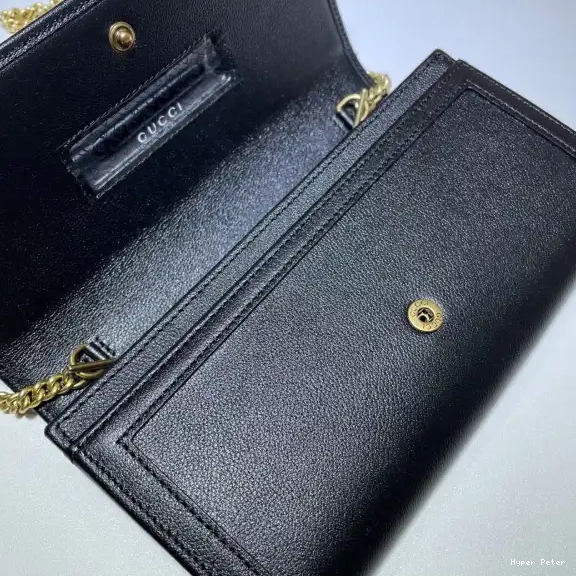 Hyper Peter Diana with Gucci chain bamboo wallet 0511